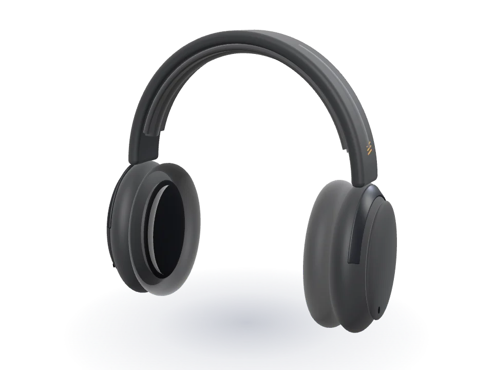 Edifier WH950NB 的 3D 示意圖